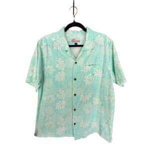 Patagonia Pataloha Jaquan Aloha Shirt Large Tropical Organic Cotton Resort Vacay